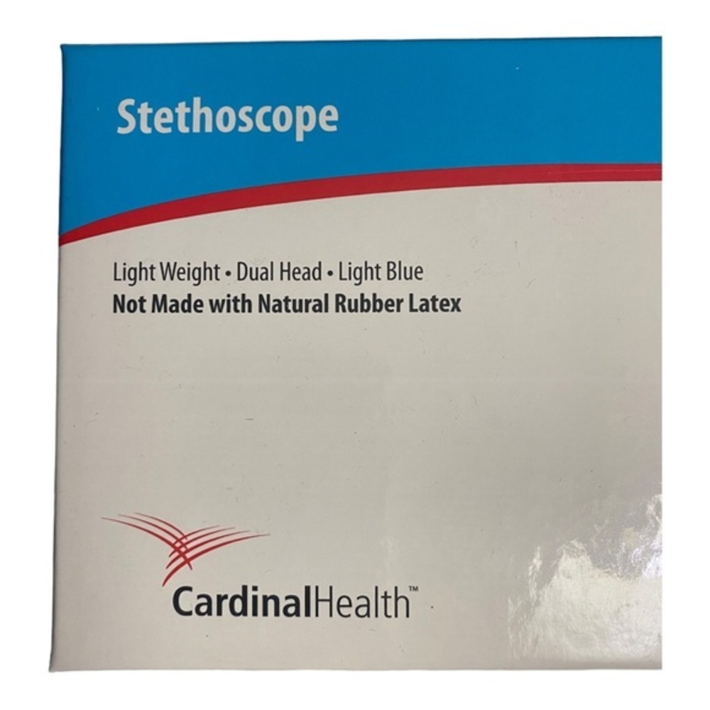 Cardinal Health Infant‎ Lightweight DualHead Light Blue Stethoscope New